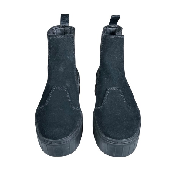 PUMA Mayze Chunky Lug Sole Chelsea Suede Boots - Picture 7 of 11